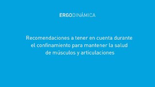 Recomendaciones a tener en cuenta para mantener la salud de nuestros músculos y articulaciones