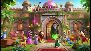 The Courtyard Princess | @FrozenKidsNurseryRhymes | Cartoon Song