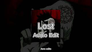 Lost - CRIM3S | edit audio