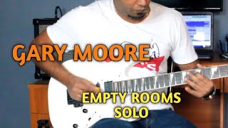 Gary Moore | Empty Rooms | Solo | Cover | Sandeep Kamath