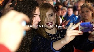 JESSICA CHASTAIN | You Smell So Good | TIFF 2015