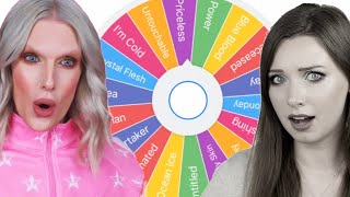 Wheel Picks My Jeffree Star Makeup | Fun Friday