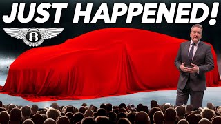 Bentley CEO Announces New Supercar & SHOCKS The Entire Industry!