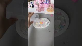 Làm ĐẾ LÓT LY bằng keo 😱cái kết mãn nguyện | Bò Cute #diy #shorts