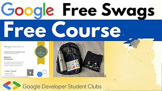 Free Google Android Development Certificate Course | Free GOOGLE SWAGS for Indian Students