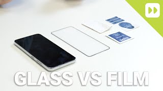 Samsung S23 - Glass Vs Film Screen Protector!