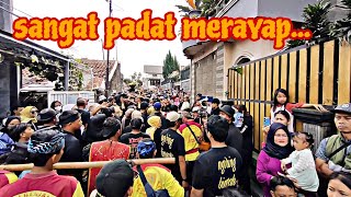 padatnya minta ampun !! mekar budaya #benjang #dangdutan