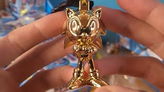 I Got The Golden Sonic Backpack Hanger!