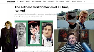 The 40 best thriller movies of all time, ranked FML