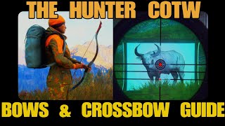 BOWS & CROSSBOW AIMING TUTORIAL THE hunter COTW BOW HUNTING GUIDE