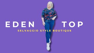 LuLaRoe Eden 3/4 Top style and fit review