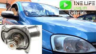 Vauxhall Opel Corsa C - How to Remove and Replace Thermostat