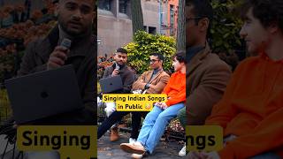 Mahiye Jinna Sohna in Public 😅 #bollywood #darshanraval #mahiyejinnasohna #singing #nyc