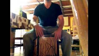 Aprender Ritmo de Buleria con el Cajon - קצב הבולריה עם קחון