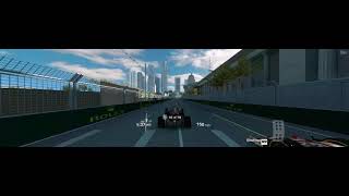 Formula 1 Marina Bay, Singapore F1 2020 challenge 1-3 Real Racing 3 5120x1440 Mercedes-AMG W11 RR3