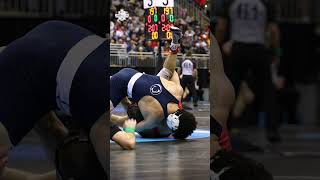 Social Highlight - Beau Bartlett, Penn State (@NCAAWrestling)