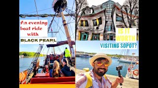 Traveling to Gdansk Ep 3 | Sopot day tour | Went on an evening boat ride