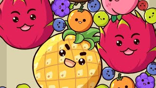 merge fruits update puzzle 🎯 game live 71 🔴 | #puzzle #trending #verticallive #shorts #yt