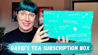 2021 2nd Quarter Davids Tea Unboxing