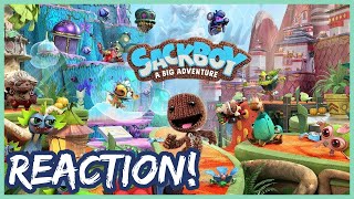 Sackboy: A Big Adventure Reveal Trailer Reaction