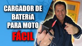 📌Cómo hacer CARGADOR de BATERÍA moto🚀FÁCIL 2021