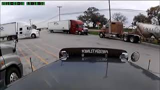 Dashcam Captures Scumbug Pulling A Truckers Kingpin After Leaving His Rig