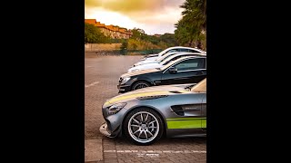 Mercedes Benz AMG line up GLE63s lumma + C63s coupe final edition + AMG GTR pro + C63 Sedan + C63