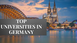 Top universities in Germany