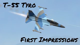 First Flight/Campaign Mission in the T-55 Tyro (VTOL VR)