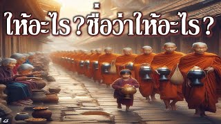 ให้อะไร?ชื่อว่าให้อะไร?