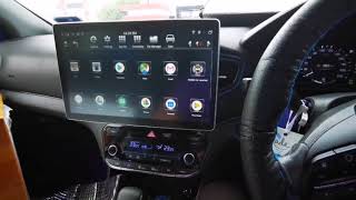 installation manual:how to install KLYDE 12.8INCH tesla universal model on Hyundai Ioniq 2017 car