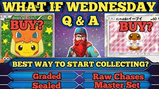 POKEMON WHAT IF WEDNESDAY! Weekly Investing & Collecting Q&A! 7/24/24