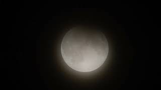 Partial Lunar Eclipse September 17-18th With Cricket and Katydid Sounds