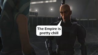 Crosshair tries to convince Ahsoka to join the Empire