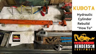 Kubota Hydraulic Cylinder Rebuild