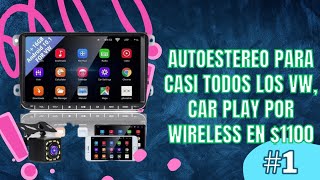 Autoestereo para mayoria de VW, muy bueno checalo!!!