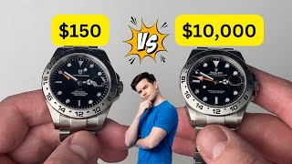 Is a $150 Rolex Clone *THAT* Much Worse Than a $10,000 Rolex?