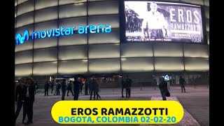 Eros Ramazzotti Word Tour Bogotá Colombia 2020