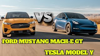 Ford Mustang Mach-E GT vs.Tesla Model Y Performance The Future Is Good, Fun, and Fast