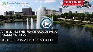 Fleet Advantage hosting at the IFDA Truck Driving Championship 2022