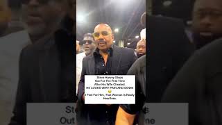 Steve Harvey steps out for the first time after his Wife Cheated on him #steveharvey