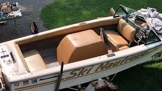 1979 Correct Craft Ski Nautique Restoration - Sitting for years!