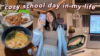 high school day in my life vlog! cozy & fall day in my life, school vlog (junior in high school)