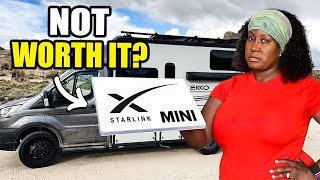 The REAL TRUTH about Starlink Mini for RVers (living in my camper van) - RV LIFE