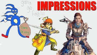 Sonic & Dragon Quest Anniversary, Horizon Forbidden West - Impressions