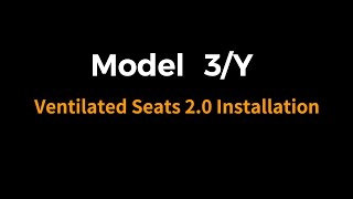 Ventilated Seats 2.0 Installation#teslamodel3 #teslamodely #teslafsd #teslaaccessories #teslaupdate