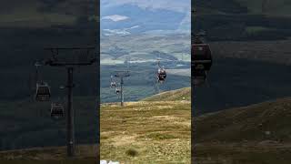 The Nevis range Aonach Mòr Mountain Gondola is The uk’s only Mountain Gondola with stunning views❤️