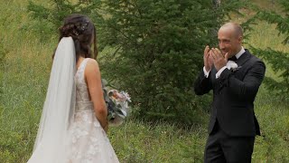 This Groom's First Look With His Gorgeous Bride Will Make You Cry