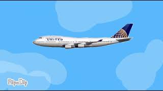 United Airlines Flight 8235 Crash Animation + CVR | FICTIONAL