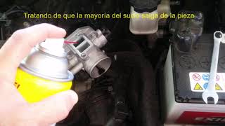 Limpieza IAC y Cuerpo de aceleración (Throttle body)